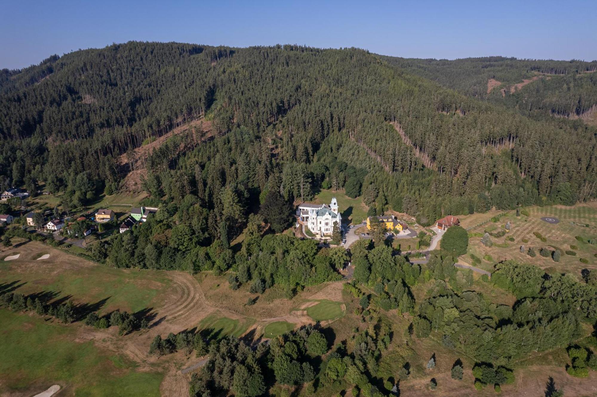 Penzion U Golfu Karlovy Vary Exteriér fotografie